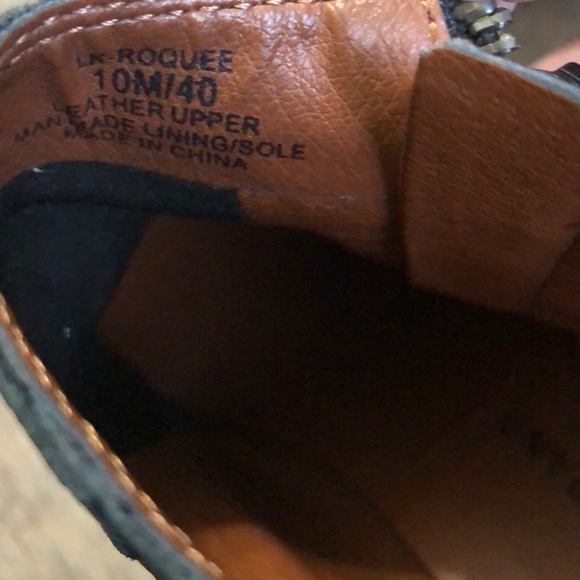 Lucky Brand Roquee Black Double Zip Ankle Boots - Picture 9 of 13